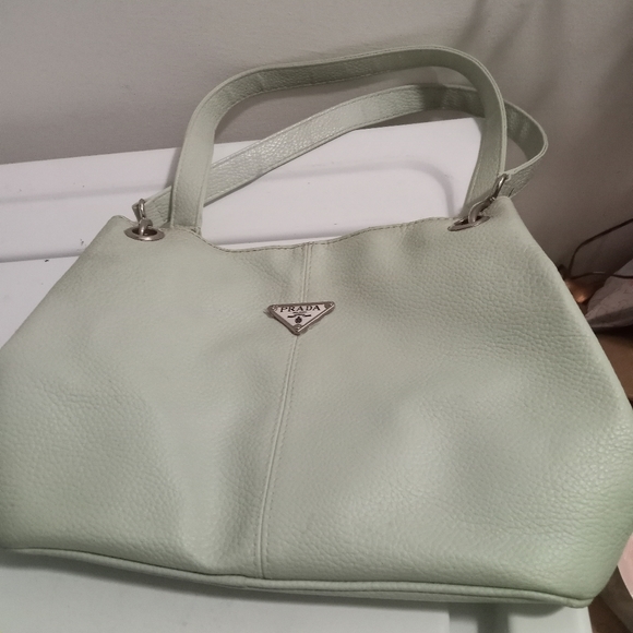 Vtg Mint green shoulder bag - Picture 6 of 10